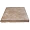 Msi Tuscany Beige 12 in.  X 24 in.  Honed Travertine Pool Coping ZOR-LSC-0084 - alternate 2